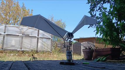 Ornithopter - Ornithoptère mécanique DIY en développement